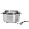 Batterie de 3 pièces inox ALCHIMY LOQY De Buyer