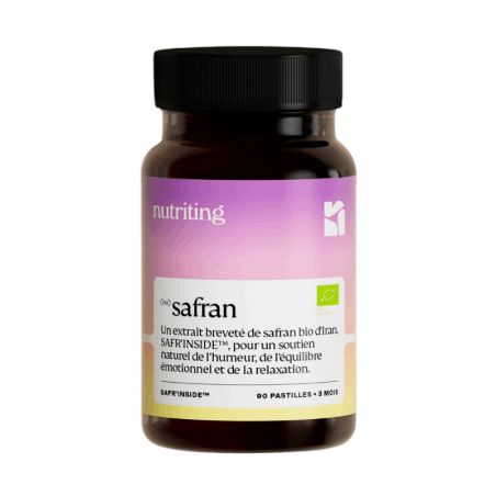 Safran - Extrait de Safran - 90 pastilles - Nutriting