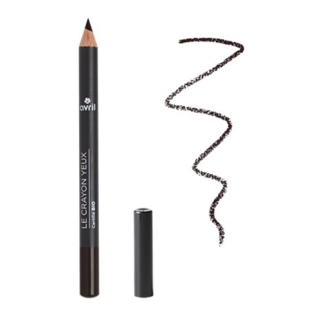Crayon pour les yeux bio - Noir Charbon - Avril - Avril