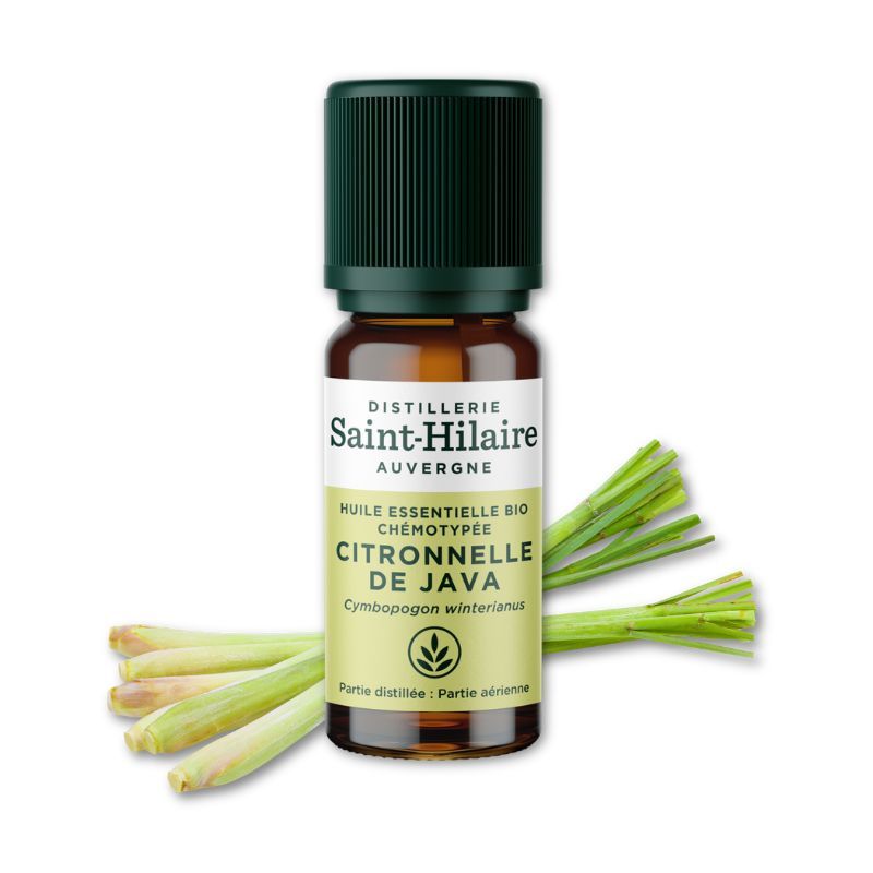 Huile essentielle Citronnelle de Java bio - 10 ml
