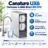 Osmoseur Canature UX6 à débit direct - Avantages