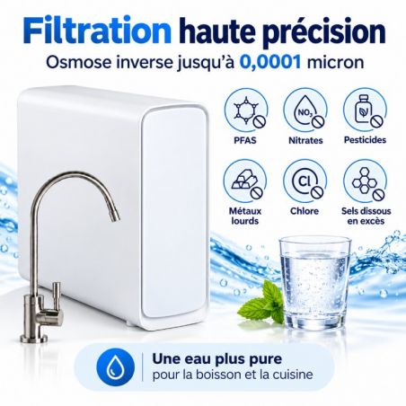 Osmoseur Canature UX7 à débit direct - Technologie osmose inverse