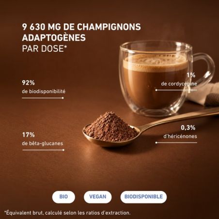 Boost - Boisson alternative au café aux champignons adaptogènes