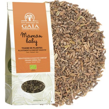 Tisane Allaitement BIO Maman Baby - 200g - Les jardins de Gaïa