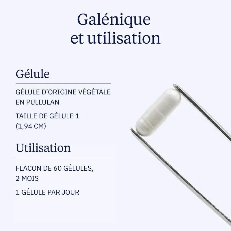 Galénique Zinc bisglycinate chélaté - Dynveo