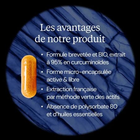 Curcumine BIO optimisée - Dynveo