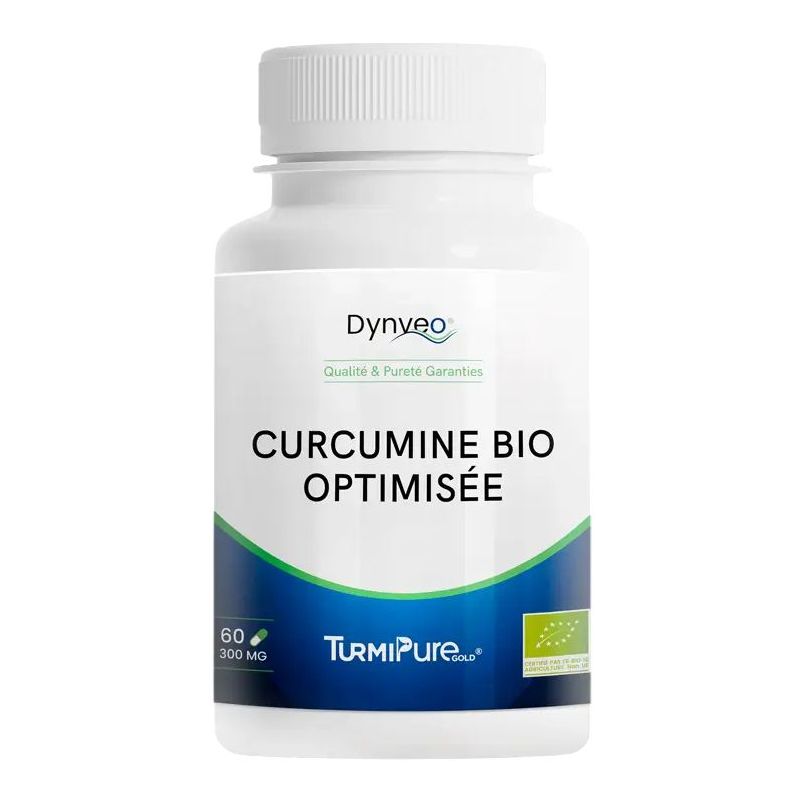 Curcumine BIO optimisée - 60 gélules - Dynveo