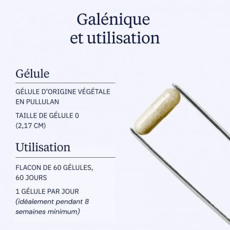 Galénique Collagène végétarien Ovoderm® - 60 gélules