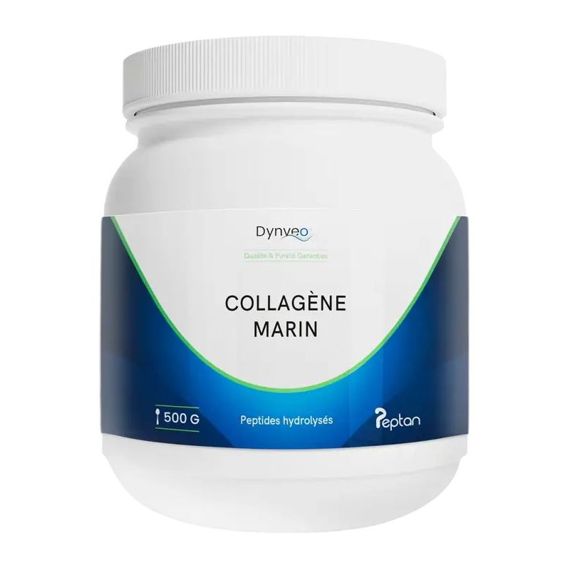 Collagène marin en poudre hydrolysé - Peptan® - 500 gr - Dynveo