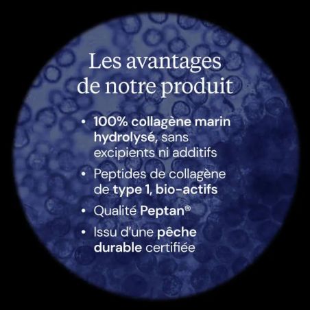 Avantages Collagène marin en poudre hydrolysé Dynveo