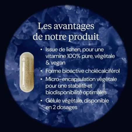 Avantages Vitamine D3 végétale