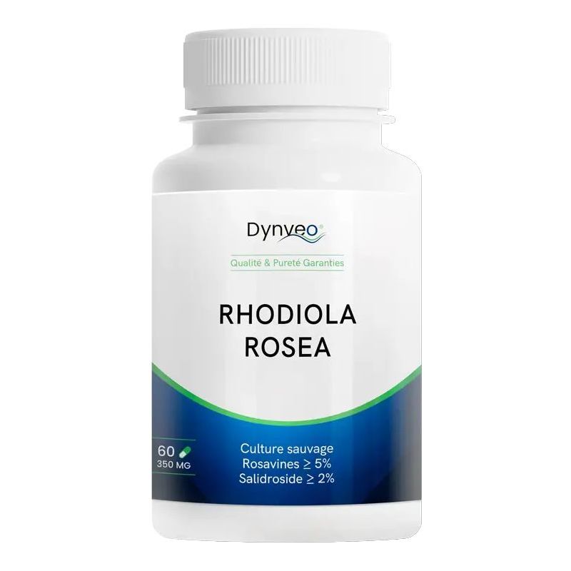 Rhodiola rosea - 5% rosavines2% salidroside - 60 gélules - Dynveo