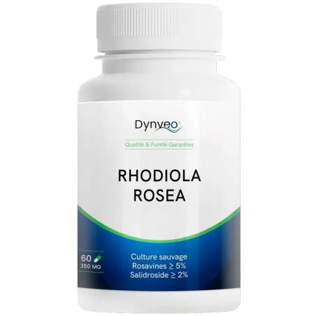 Rhodiola rosea - 5% rosavines2% salidroside - 60 gélules - Dynveo - Dynveo