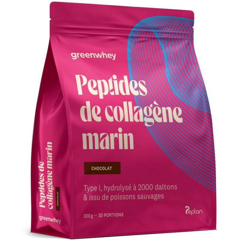 Peptides de Collagène Marin PEPTAN - Chocolat - Greenwhey