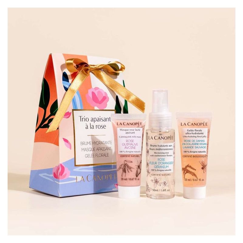 Coffret Trio apaisant à la rose La Canopée