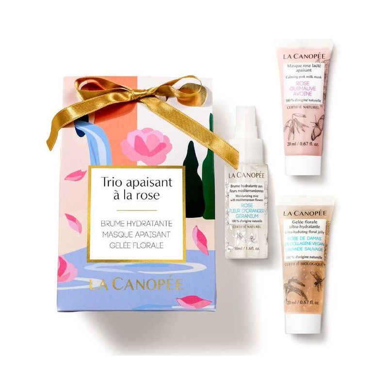 Coffret Trio apaisant à la rose - La Canopée