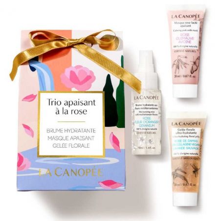 Coffret Trio apaisant à la rose - La Canopée - La Canopée