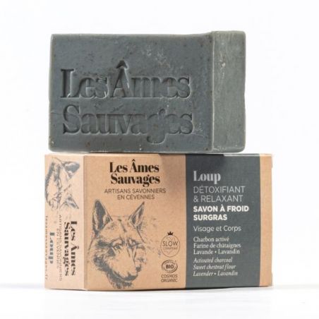 Savon bio Loup saponifié à froid - Savonnerie Les Âmes Sauvages - Les Âmes Sauvages