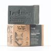 Savon bio Loup - Charbon actif, farine de châtaigne, lavande, lavandin - Saponifié à froid 100 gr