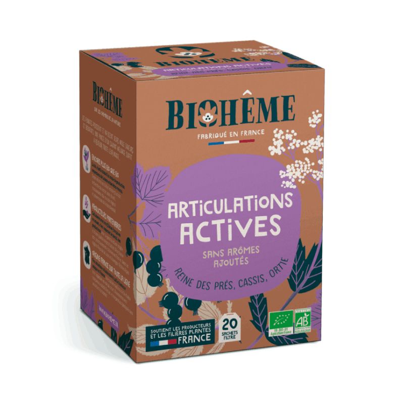 Infusion bio Articulations actives - 20 infusettes