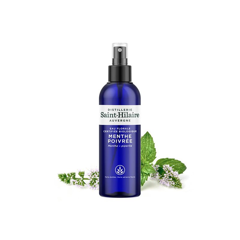 Eau florale de Menthe Poivrée Bio - Saint Hilaire - 200 ml