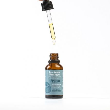 Huile à barbe bio Hérisson
