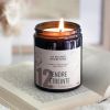 Bougie naturelle parfumée N°12 Tendre Étreinte - Rose & Cardamome