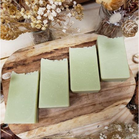 Savon artisanal surgras Vivifiant au Romarin et Lavande - 100gr