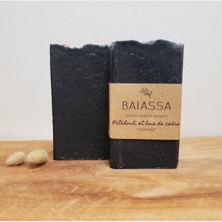 Savon artisanal surgras Tonifiant au Patchouli et Bois de Cèdre - 100gr