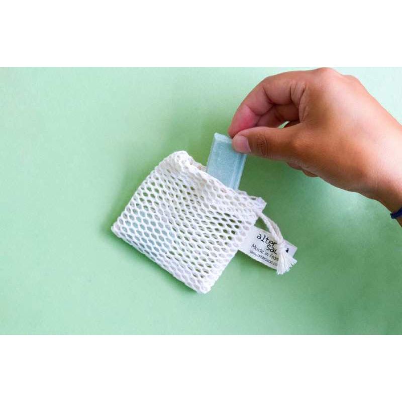 Filet de lavage pour lessive solide