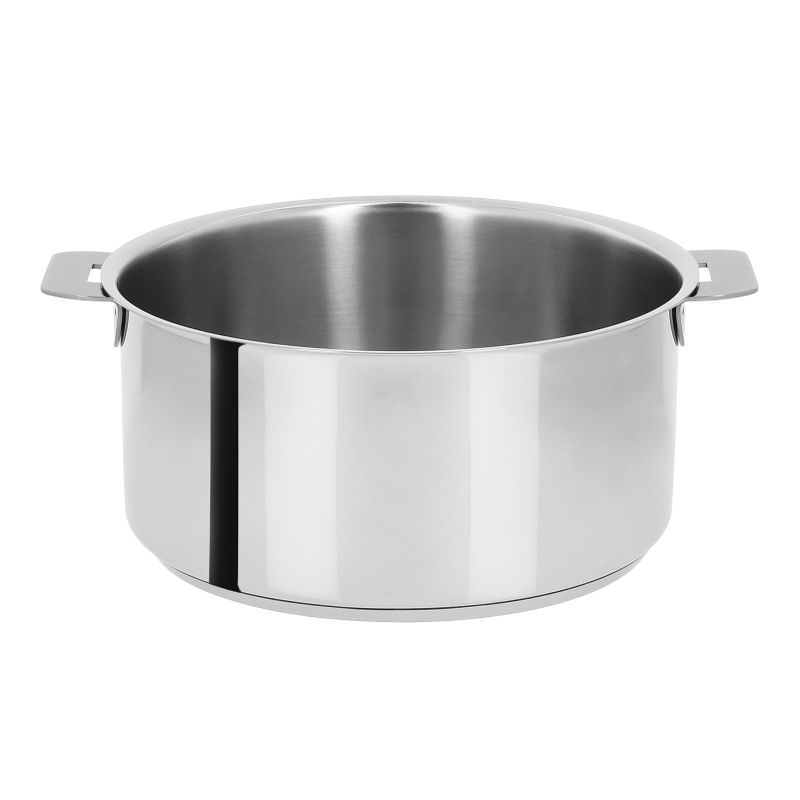 Faitout Inox Mutine à poignée amovible
