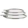 Set de 3 couvercles plats en verre - Strate