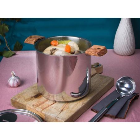 Marmite inox Mutine amovible