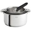 Set de 3 casseroles inox Casteline + 1 poignée amovible