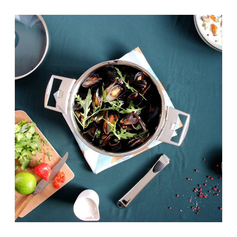 Faitout inox Casteline amovible