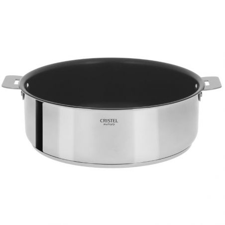Sauteuse inox anti-adhésive Casteline amovible - Cristel