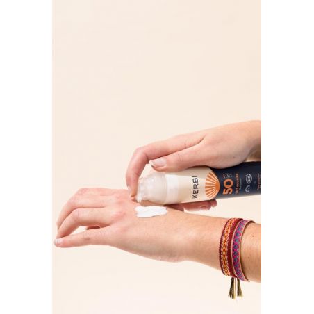 Crème solaire KERBI SPF 50 parfumée - 100 ml