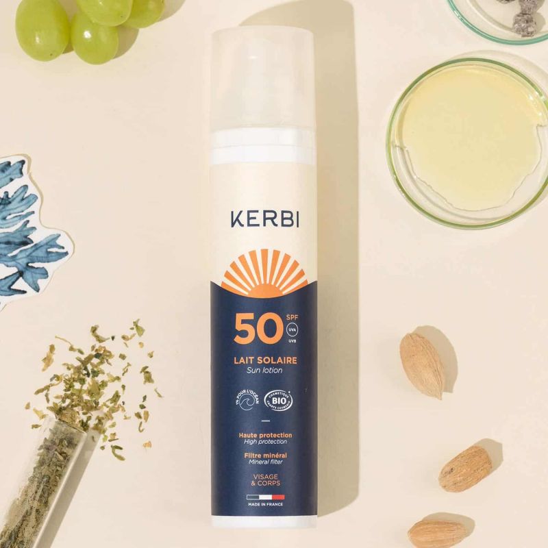 Protection solaire KERBI parfumée SPF 50