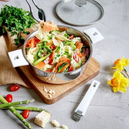 Sauteuse inox Mutine amovible