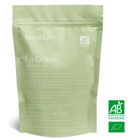 Infusion Chanvre CBD La Détox - 35 gr Heméka - Heméka