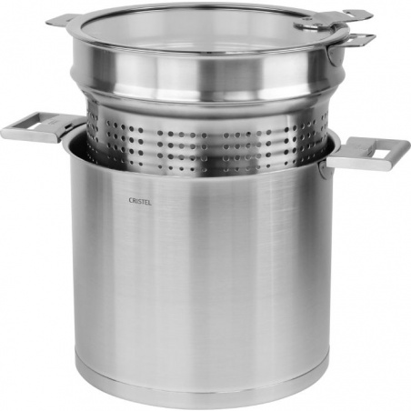 Marmite inox Strate amovible Cristel