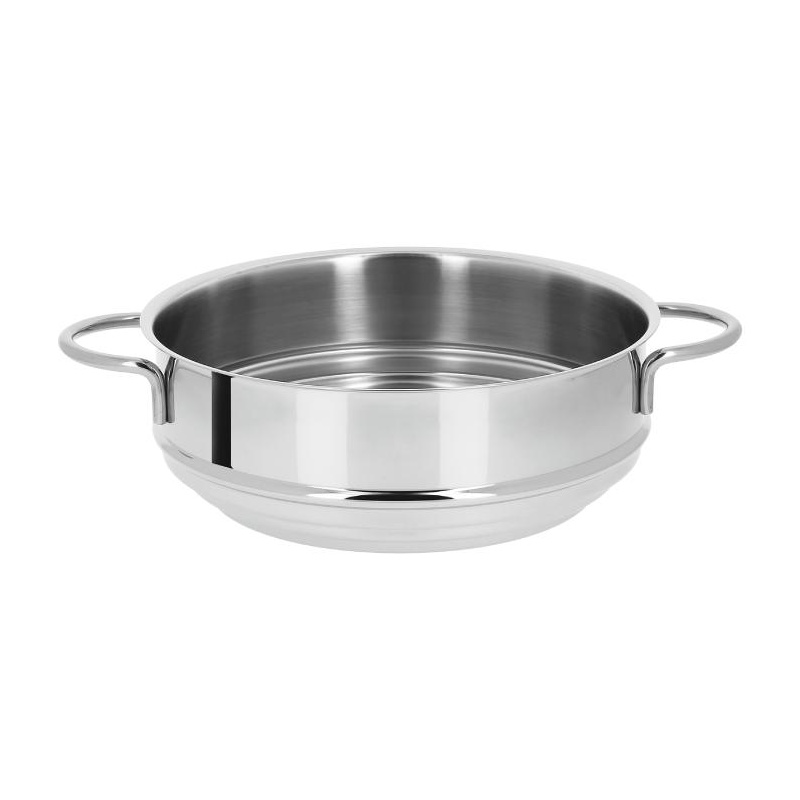 Cuit-vapeur universel inox Mutine avec anses fixes Cristel