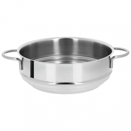 Cuit-vapeur universel inox Mutine avec anses fixes Cristel - Cristel