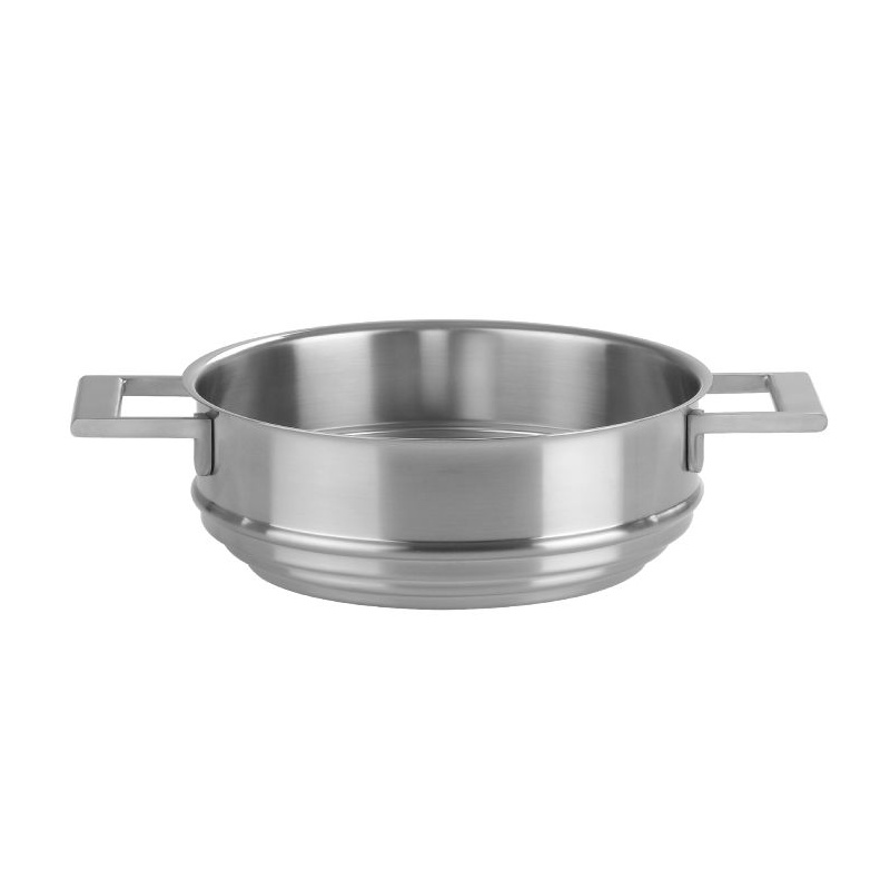 Cuit-vapeur universel inox Strate avec anses fixes Cristel