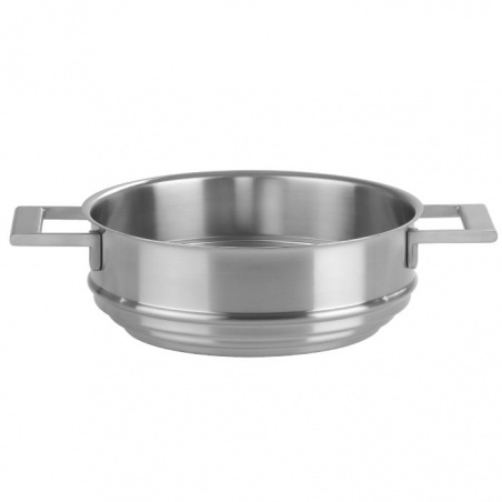 Cuit-vapeur universel inox Strate avec anses fixes Cristel - Cristel