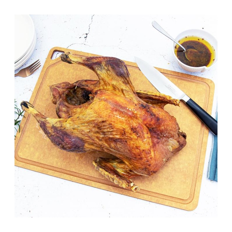 Planche à découper rainurée 44 x 32,5 cm Cristel