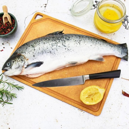 Planche à découper rainurée 37 x 27,5 cm Cristel