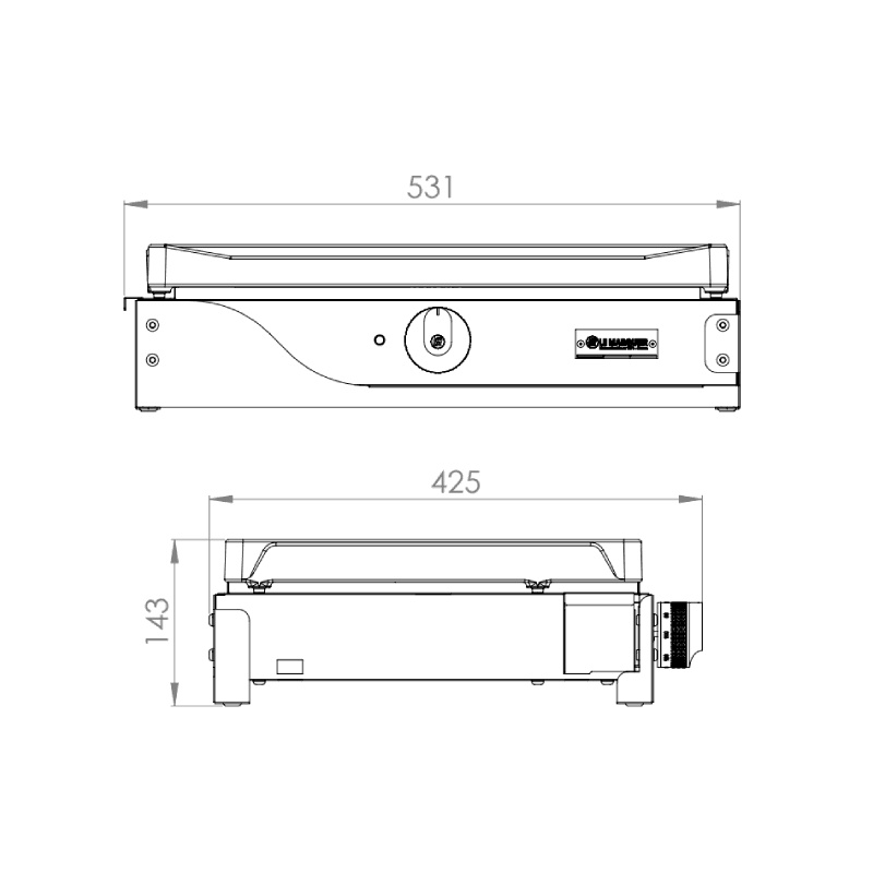 Plancha électrique LA PETITE FRANCAISE 150 Duo Le Marquier