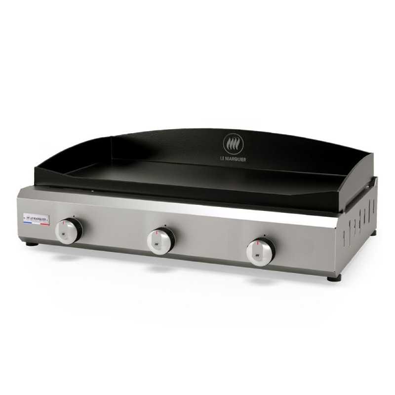 Plancha gaz Amalia 375 Inox Le Marquier
