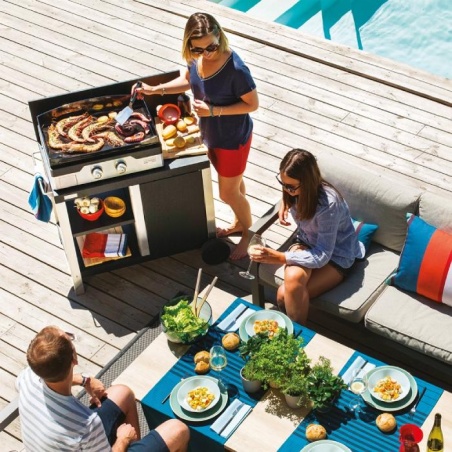 Plancha gaz Allure 260 Duo Le Marquier